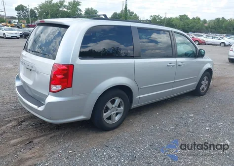 2012 Dodge Grand Caravan Sxt из США, поврежденный, VIN 2C4RDGCG7CR180066